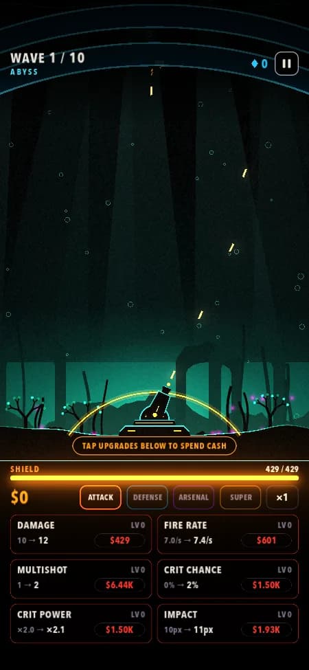 The Abyss biome in Last Arc.