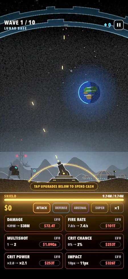 The Lunar Base biome in Last Arc.